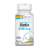 Solaray Timed-Release Biotin 5000 mcg.