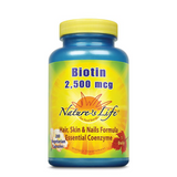 Nature's Life Biotin 2500 mcg hair, skin and nails formula