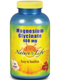 Nature's Life Magnesium Glycinate 400 mg softgels.