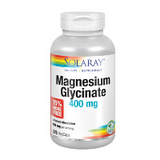 Solaray Magnesium Glycinate 400 mg value size.