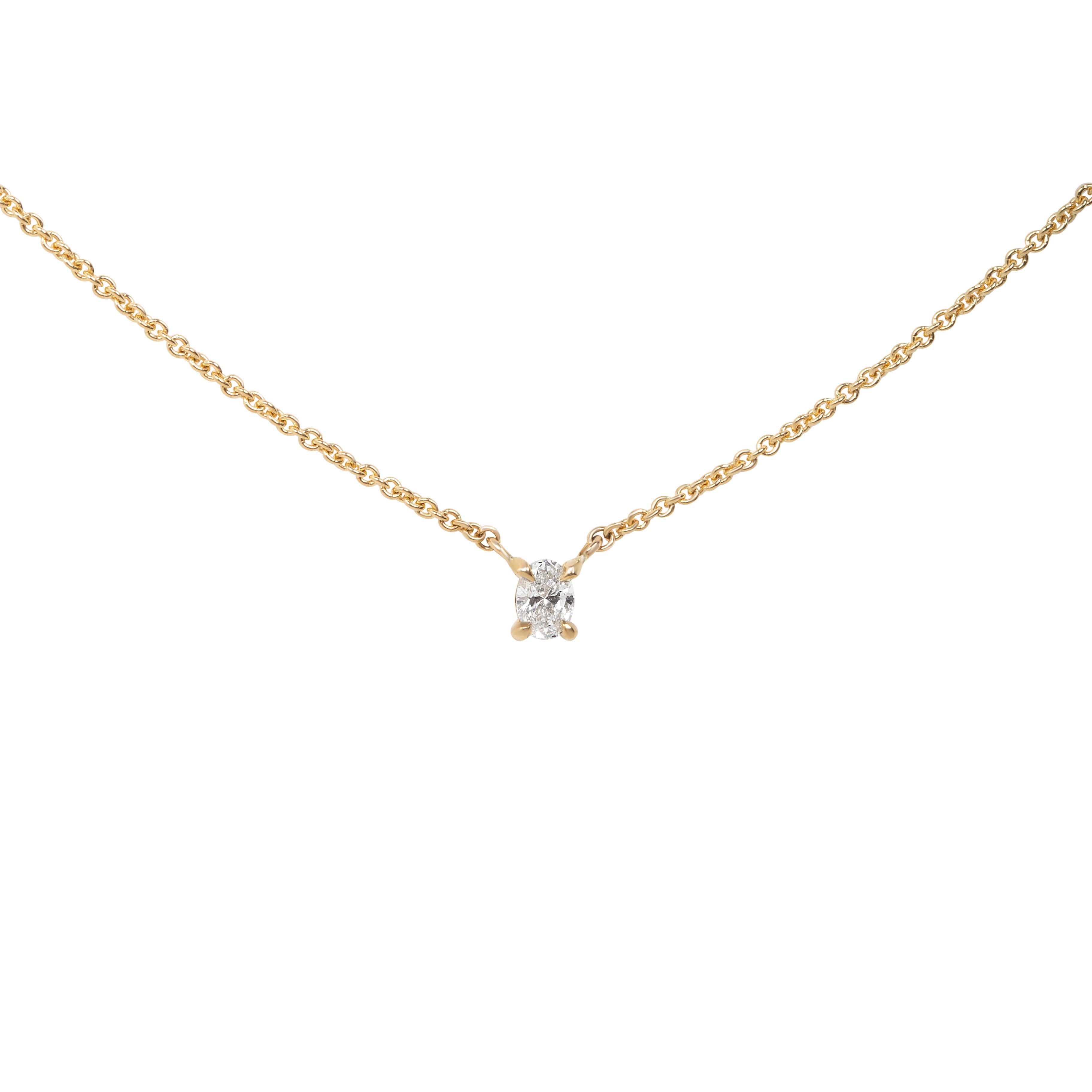 Dainty Gold Necklaces | Diamond, Personalised & Solid Gold | By Baby ...