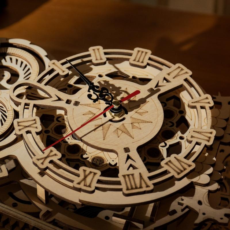 robotime owl clock