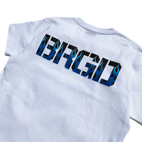 バスブリード BRGD FLAME TEE - BLACK/BLUE サイズL | www.dfg.sk