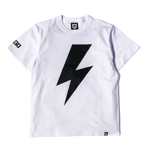 Bolt Tee - White/Black