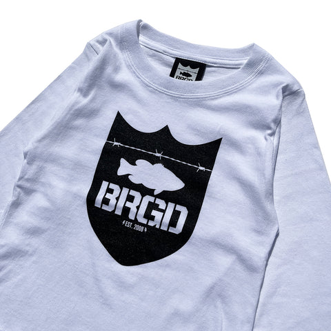 低反発 腰用 バスブリード BRGD FLAME TEE - BLACK/BLUE サイズL