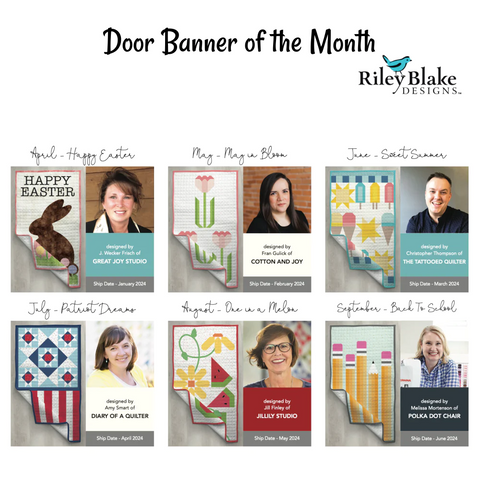 Riley Blake Door Banner of the Month Kit