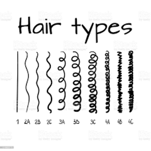 Bron: https://media.istockphoto.com/vectors/vector-illustration-of-hair-types-chart-with-all-curl-types-labeled-vector-id1249633175
