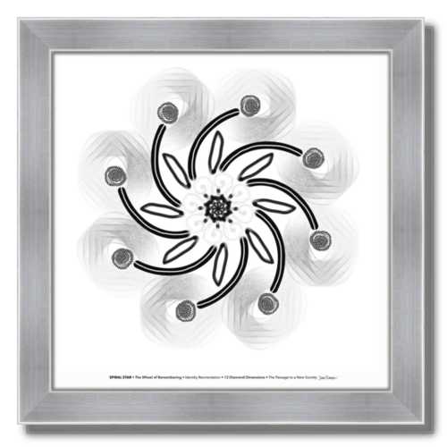 #3 Spiral Star ☼ Diamond Dimensions SEA Series {Art Print}