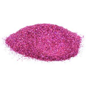 GlitterWarehouse Fine (.008) Holographic Solvent Resistant Cosmetic Grade  Glitter. Great for Makeup, Body Tattoo, Nail Art and More! (10g Jar)… (Rose