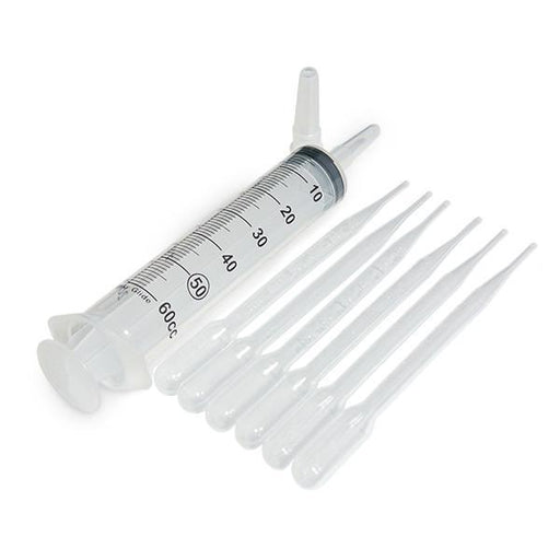 4 Pack 20mL Syringes for Lip Gloss Making Supplies Liquid TKP Lipgloss Base  Flavoring Oil Oral Medicine Injection Feeding- with Tip Cap and Pipettes