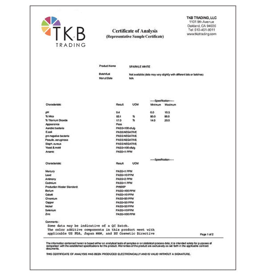 certificate eur 1 sample Analysis Number Certificate With Lot Specific of (COA