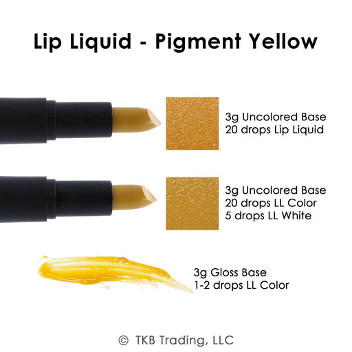 TKB Lip Liquid - Pigment White - Highly Pigmented Cosmetic Lip Color — TKB  Trading, LLC
