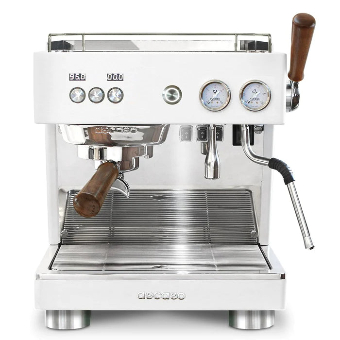 Ascaso Baby T Plus 1 Group Automatic Espresso Machine, White