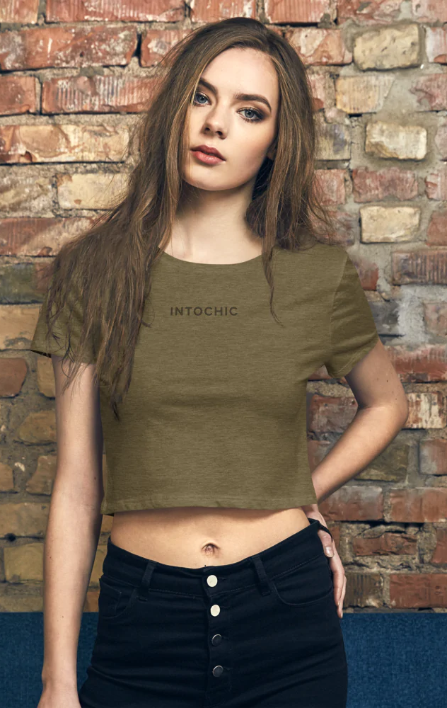 concert outfit ideas womens crop top tee fashion Intochic