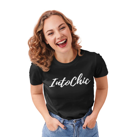 intochic womens graphic tees casual fashion