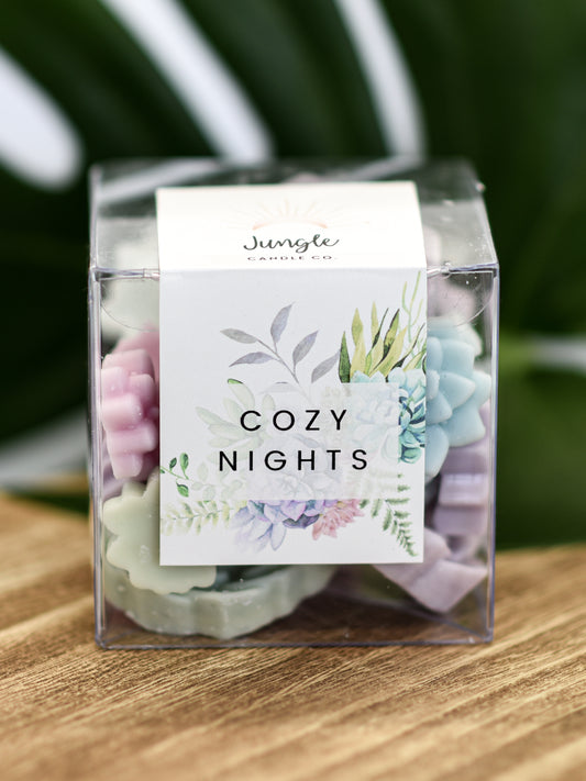 COZY NIGHTS Wood Wick Candle – Cozy Light Candle Co.