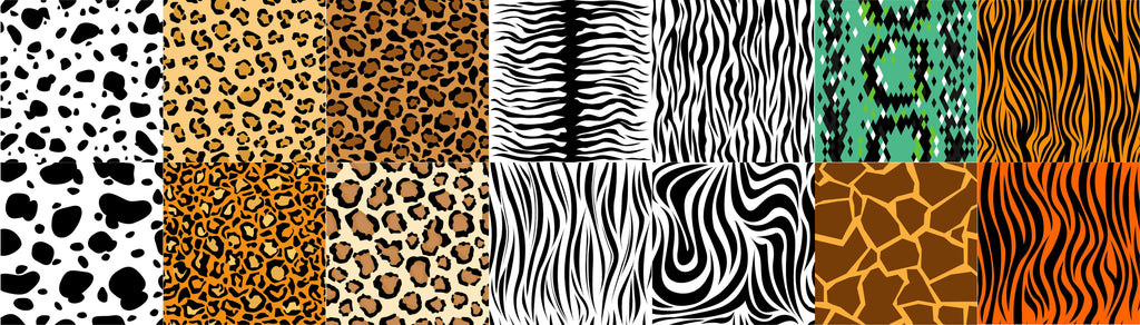 deer, cheetah, giraffes print materials