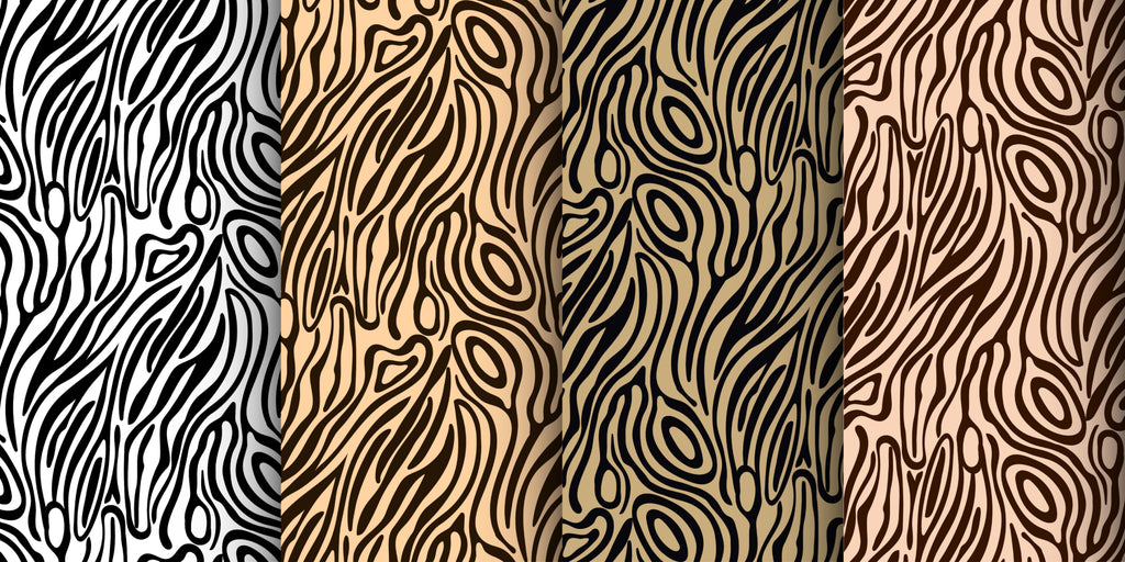 zebra, leopard print- animal print materials