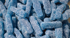 vegan fizzy blue babies treat yo self sweets