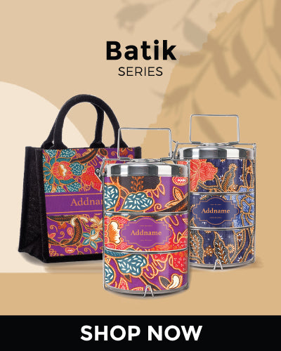 Teezbee.com | Personalised Tiffin Carrier (Batik Series)