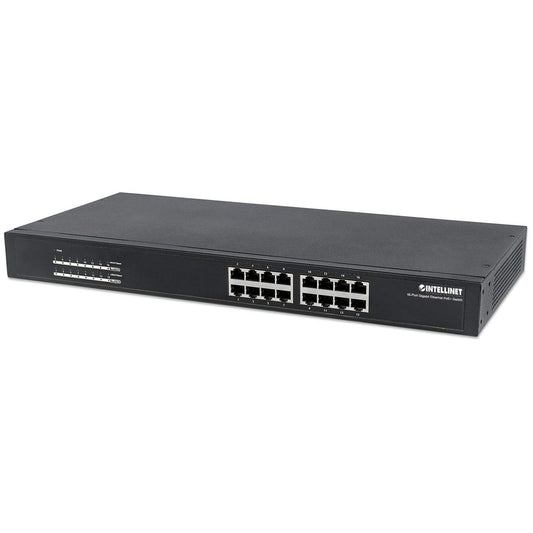 Intellinet 16-Port Gigabit Ethernet Switch (561068) – Intellinet Europe