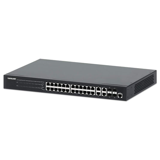 Intellinet 561167 8-Port Gigabit Ethernet PoE+ Web-Managed Switch