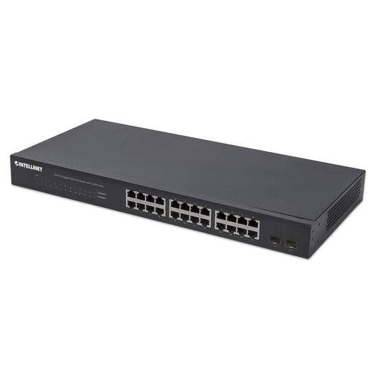 Intellinet 24-Port Gigabit Ethernet Switch (561273) – Intellinet