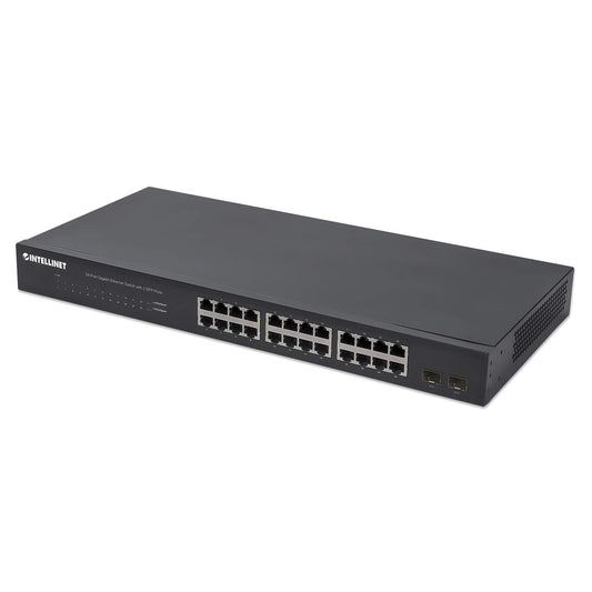 48-Port Gigabit Ethernet L2+ Stackable Switch with 10G Uplinks, S5300-48T4X  - QSFPTEK