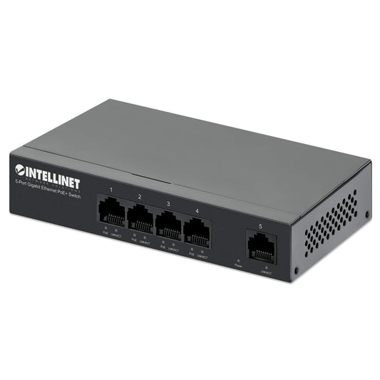 StarTech.com Industrial 6 Port Gigabit Ethernet Switch w/4 PoE RJ45 +2 –  Natix