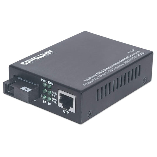 Industrial Ethernet to single-mode fiber media converter - Model3012-S