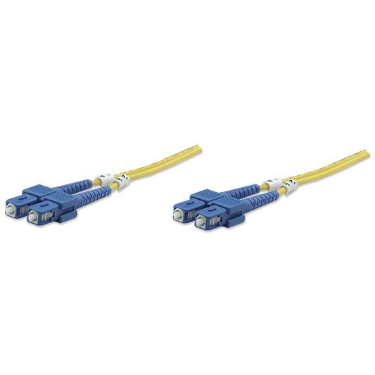 Cables patch dúplex con IPC20 - Conectores-Redes-Fibra óptica-FTTh-Ethernet