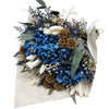 Bouquet de Hortensias Azules y Eucalipto