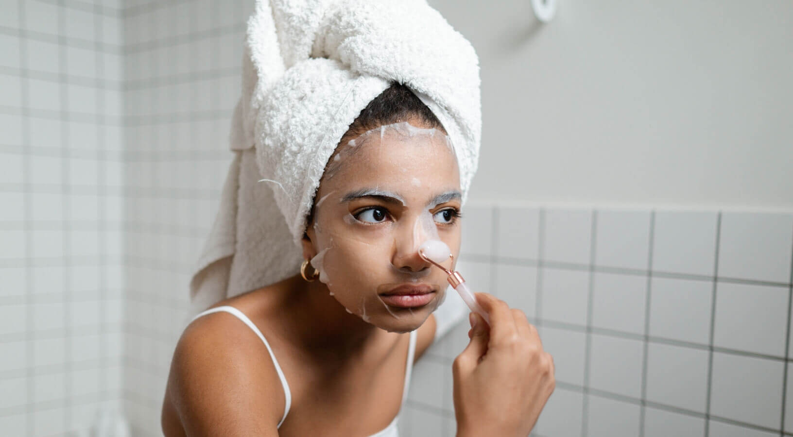 Massage While Using a Face Mask