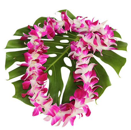 Orchid Lei (Double) - The Hawaiian Lei Company