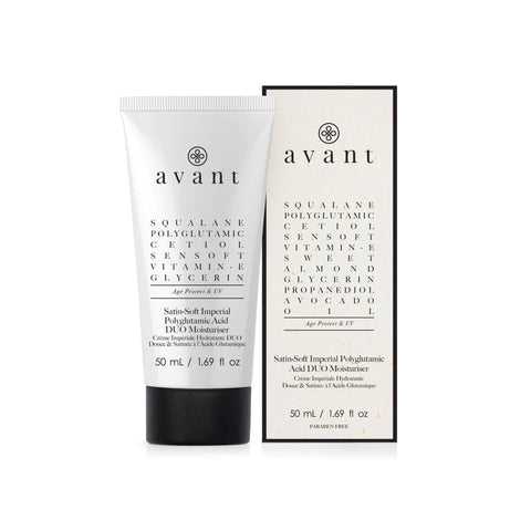 Avant Skincare Satin-Soft Imperial Polyglutamic Acid DUO Moisturiser