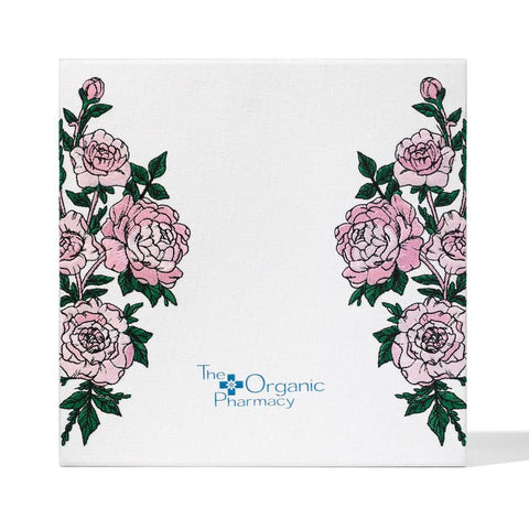 The Organic Pharmacy Embroidered Rose Diamond Gift Set