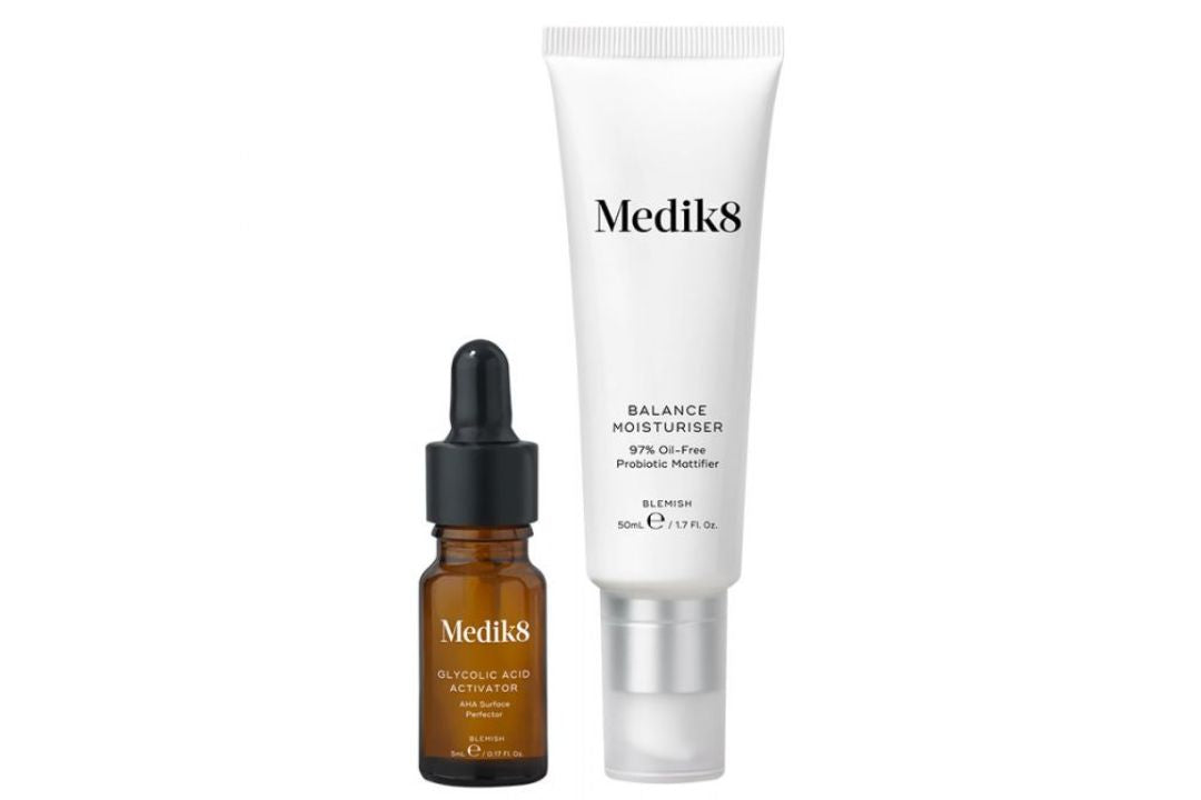 Medik8 Balance Moisturiser with Glycolic Acid Activator