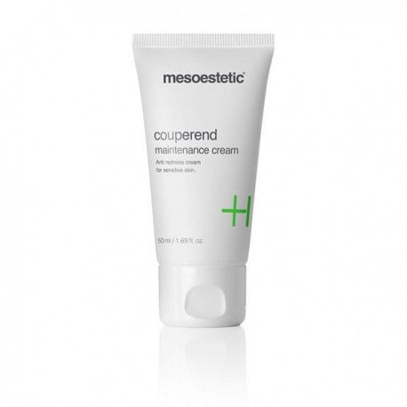 White tube of Mesoestetic Couperend Maintenance Cream