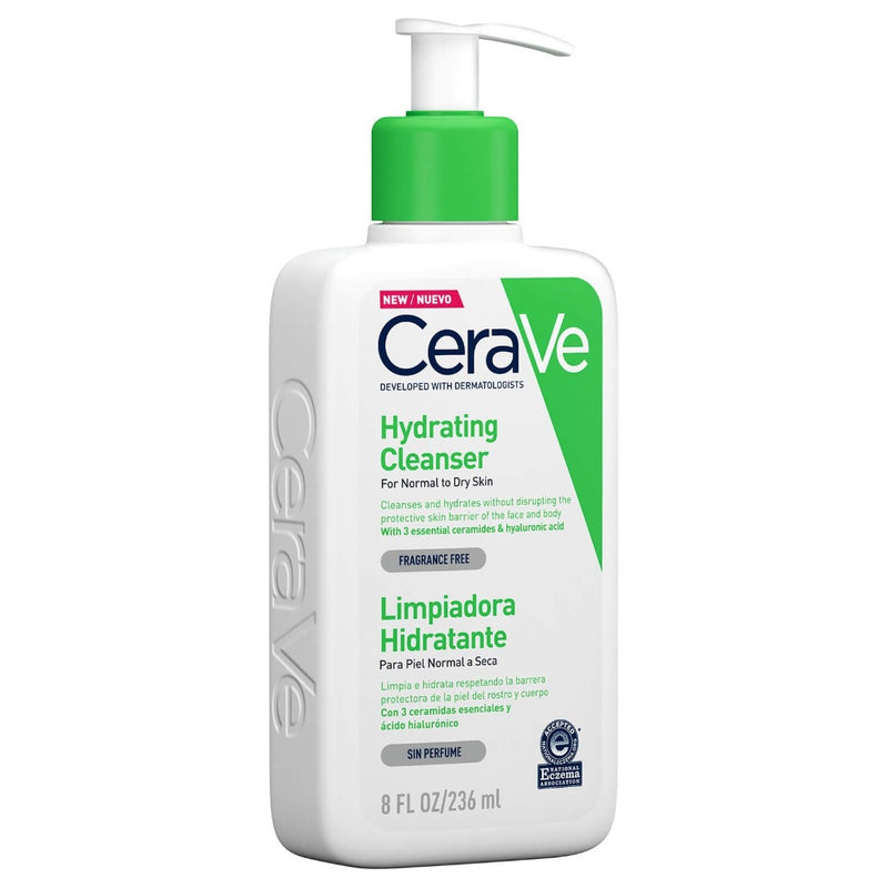 Cerave hydrating cleanser skinimalism product