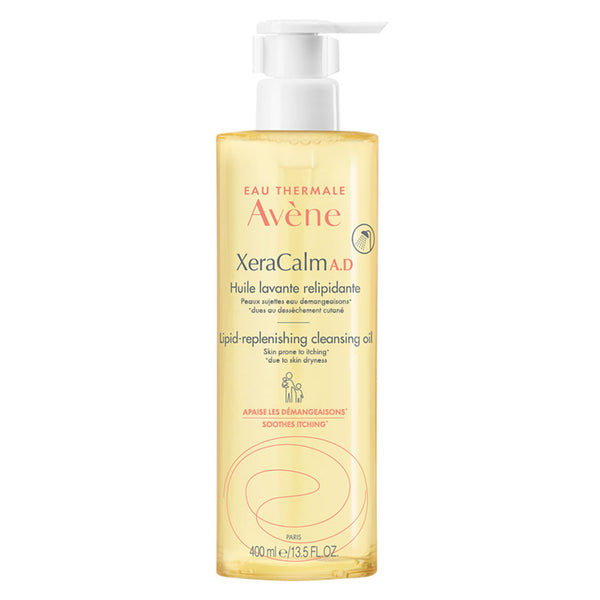 Avene XeraCalm A.D. LReplenishing Cleansing Oil for Dry, Itchy Skin