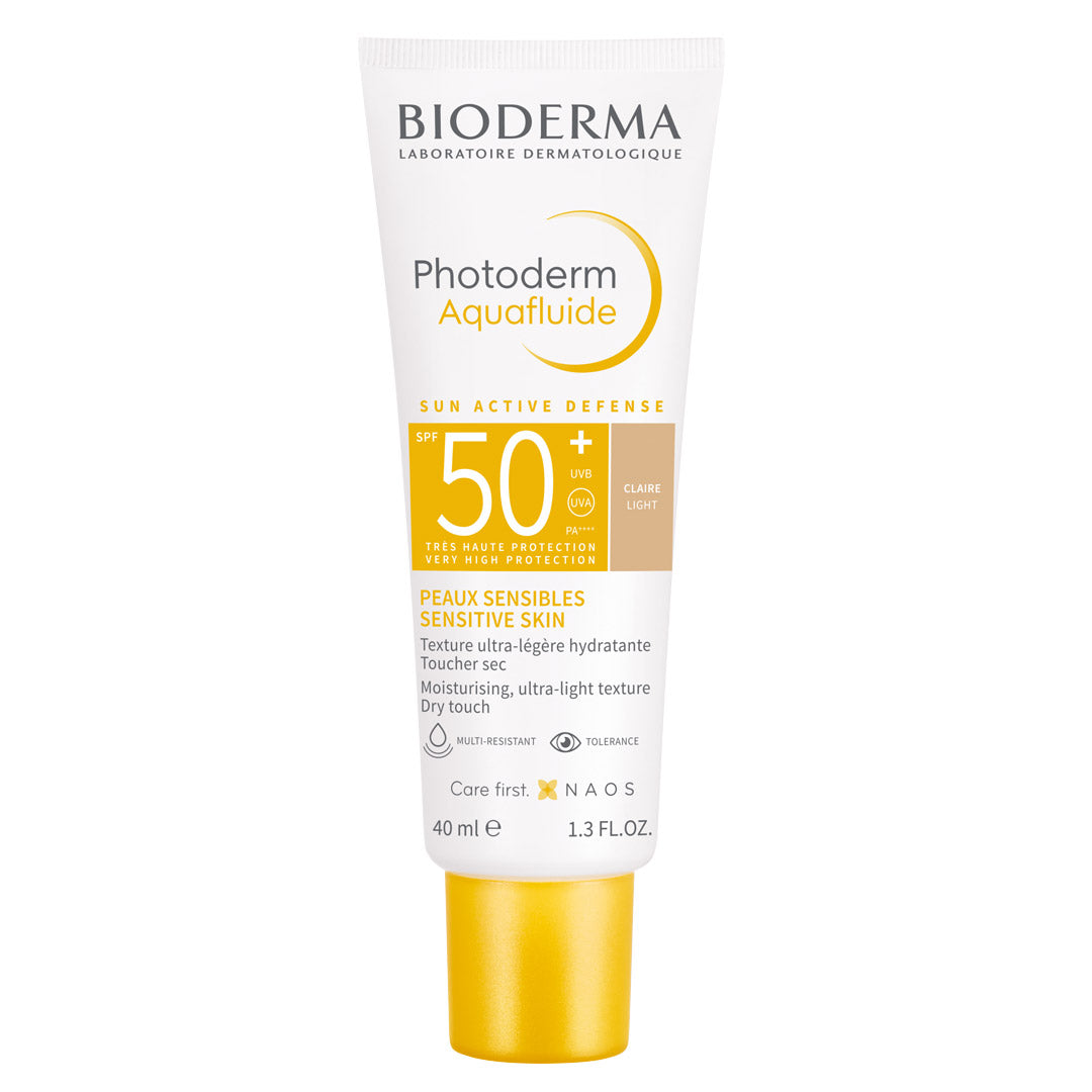 Photos - Sun Skin Care Bioderma Photoderm Aquafluide Light SPF 50+ For Sensitive Skin - 40ml - Ei 