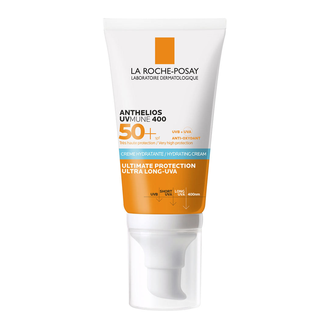 LA ROCHE-POSAY | Anthelios UVmune 400 Hydrating Cream SPF 50+ (Great for Dry Skin)
