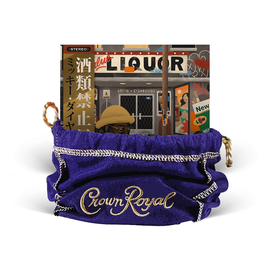 Mickey Diamond - No Liquor Before 12 (Digipak CD With Obi Strip & 8 Page  Booklet) + Crown Royal Bag