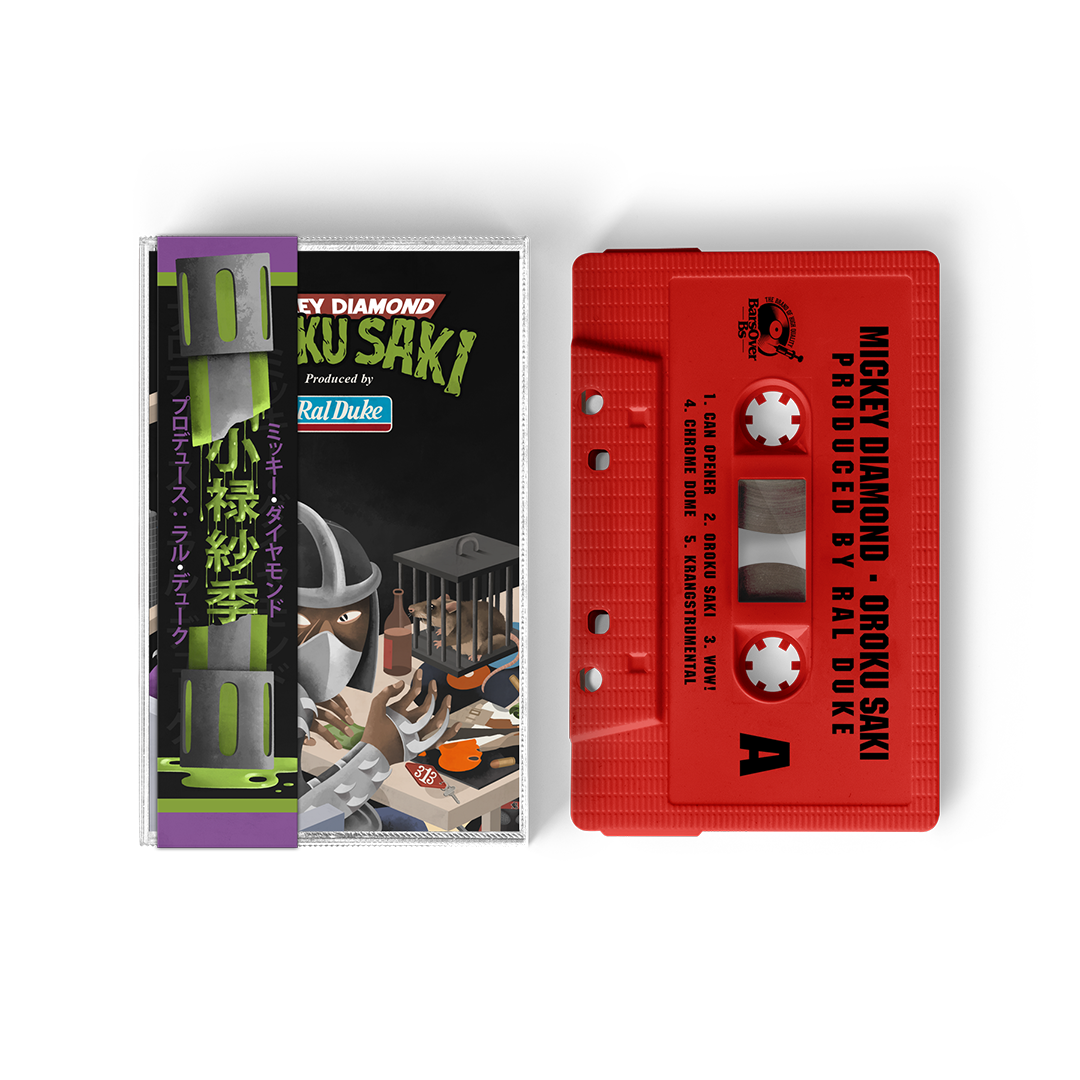 Mickey Diamond x Ral Duke - Oroku Saki Cassette Tape + Obi Strip (Raphael  Edition)