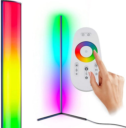 Corner Floor Lamp RGB Color Changing Minimalist Corner Lamp