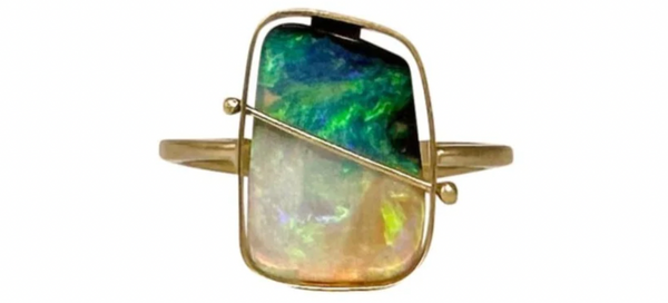 CAPTURED OPAL STATEMENT RING