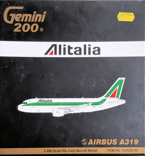 Gemini 200 G2AZA162 1:200 Scale Airbus A319