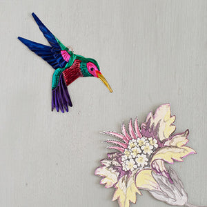 hummingbird wall decoration