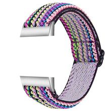 Load image into Gallery viewer, Elastic Loop Watch Band For Fitbit Charge 2, 3 &amp; 4 (choose At Checkout) - Multiple Color Patterns
