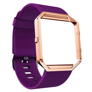 Silicon Bracelet Watch For All Fitbit Blaze- Multiple Colors
